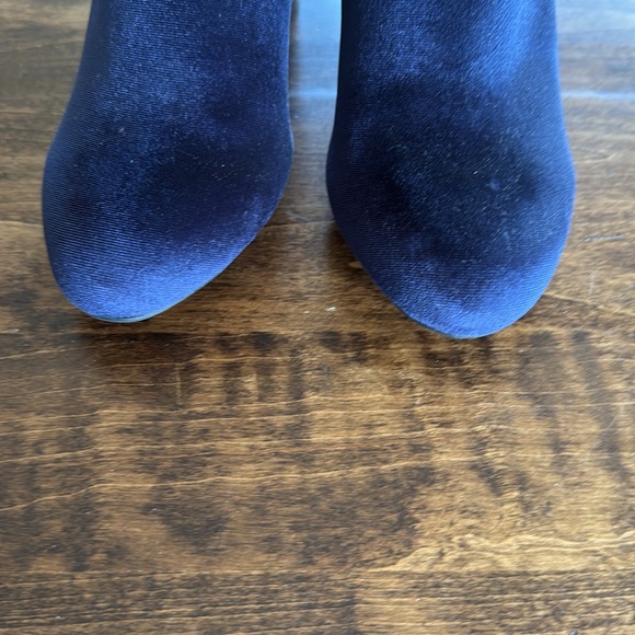 Candies Women's FANSVNAVY Velvet Ankle Boots Size 6 - Picture 2 of 9